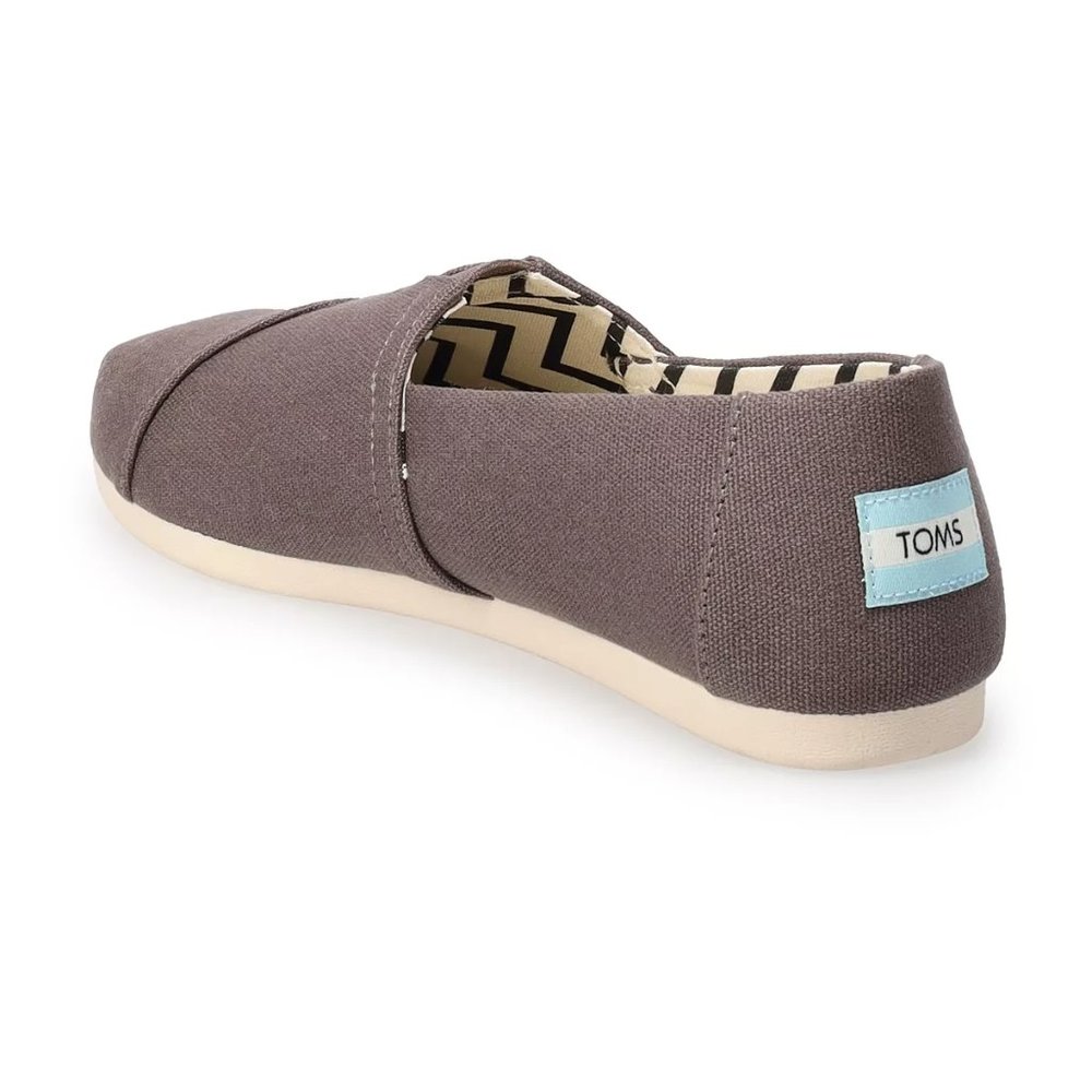 TOMS Women's Alpargata Shoes Color: Ash - Picture 4 of 6